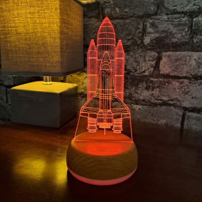 Space Shuttle LED Lamp Night Light