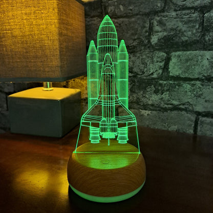 Space Shuttle LED Lamp Night Light