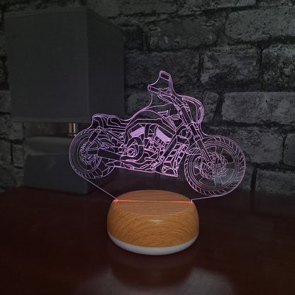 Cruiser Motor Bike LED Lamp Night Light