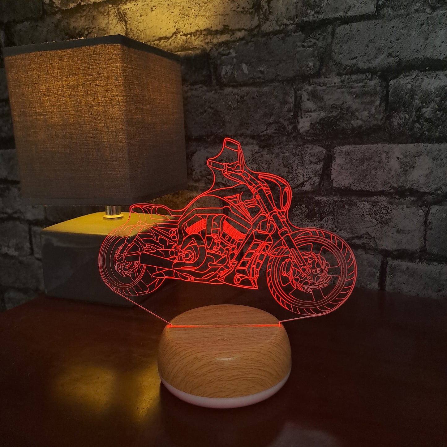 Cruiser Motor Bike LED Lamp Night Light