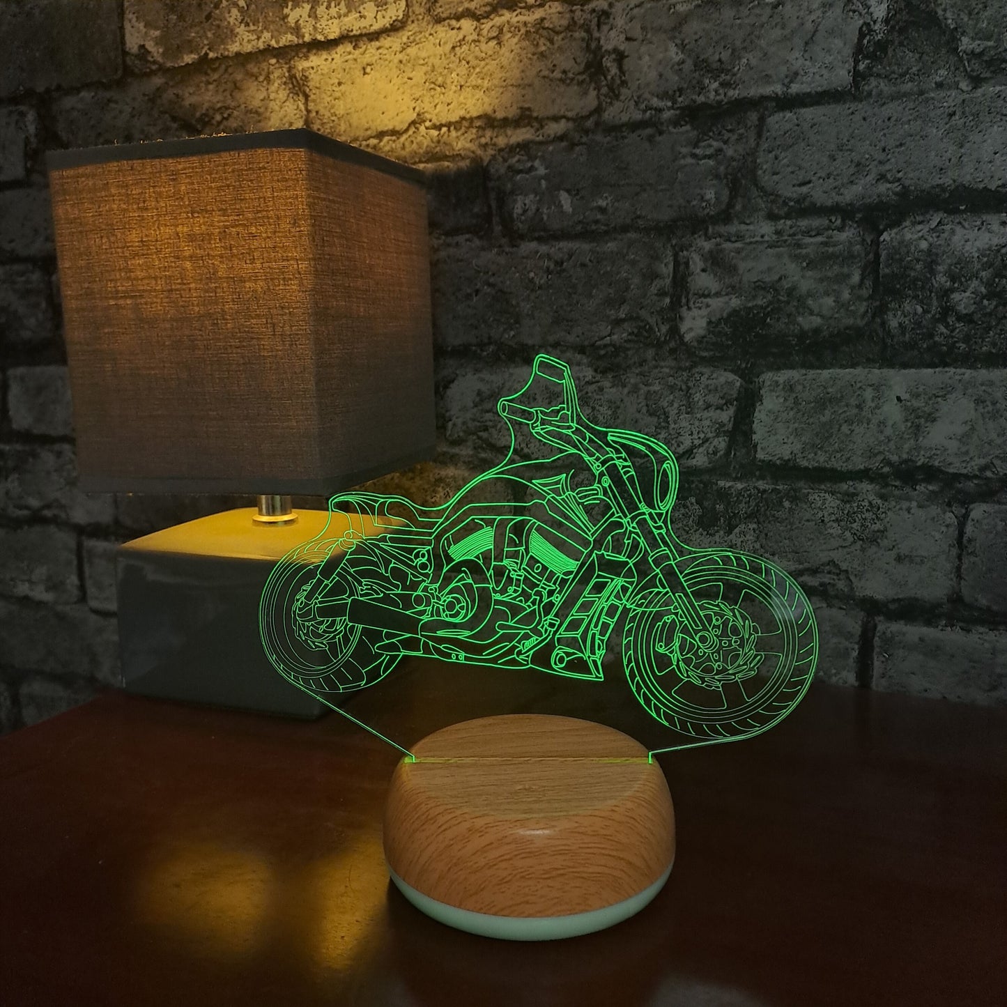 Cruiser Motor Bike LED Lamp Night Light