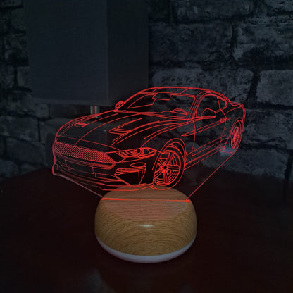 Bullitt Car LED Lamp Night Light