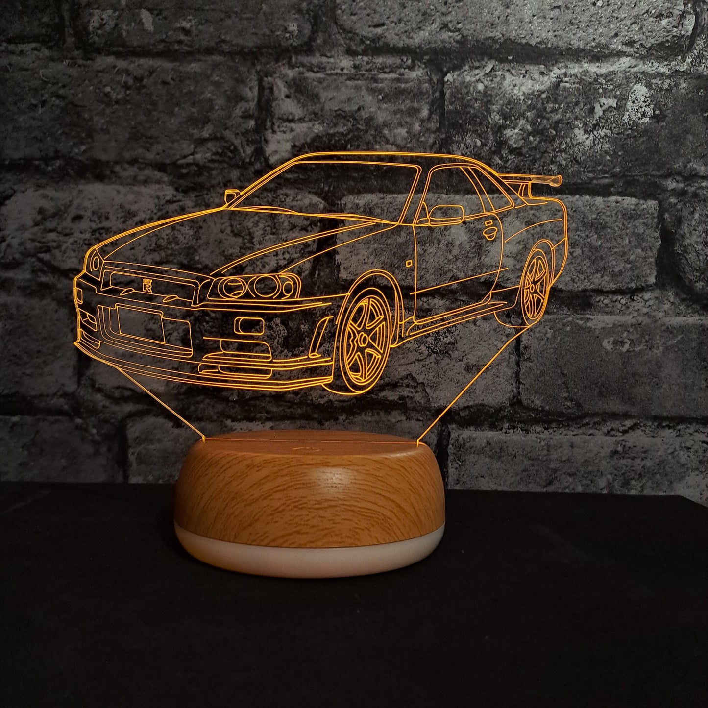 GTR Sports Car LED Lamp Night Light