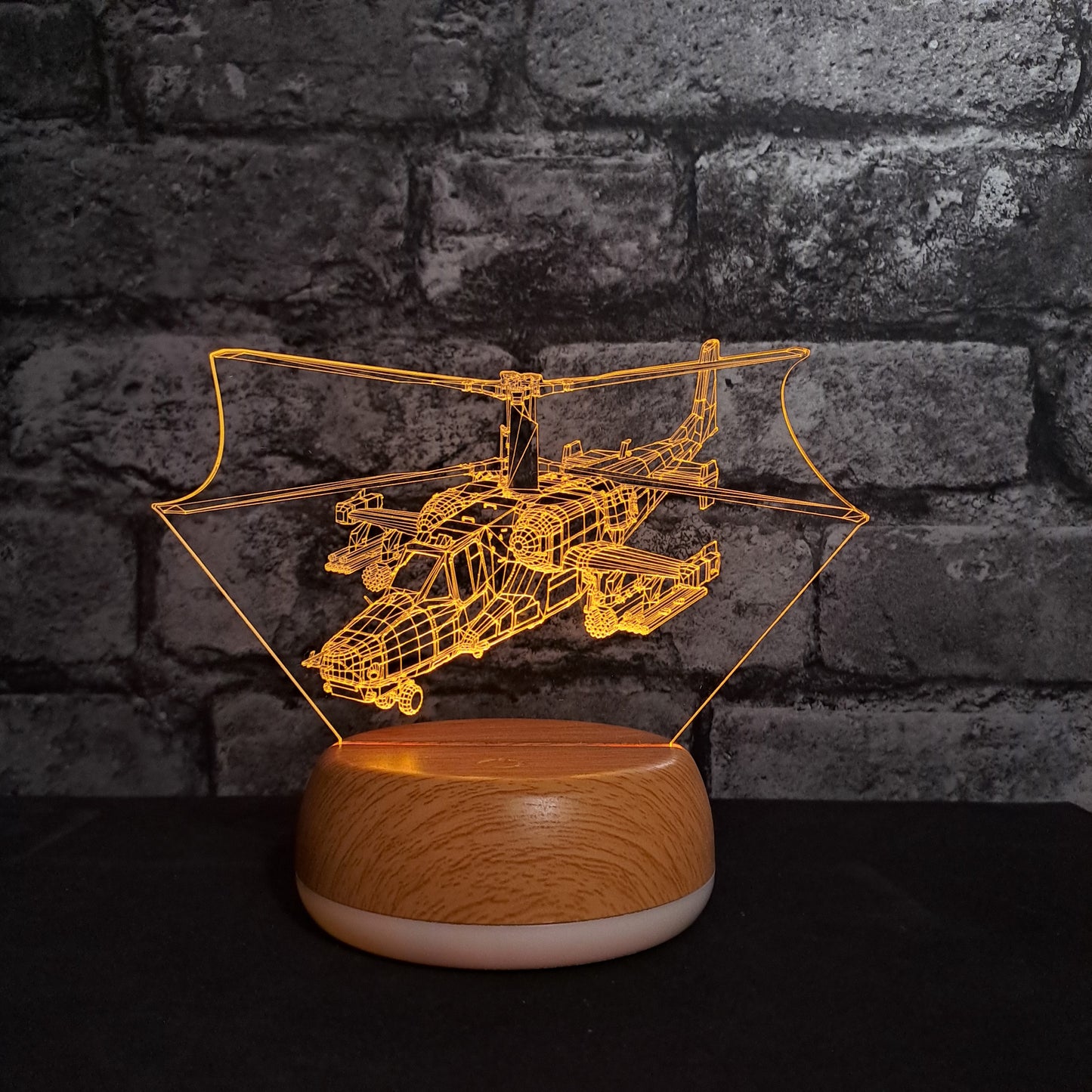 Helicopter LED Lamp Night Light