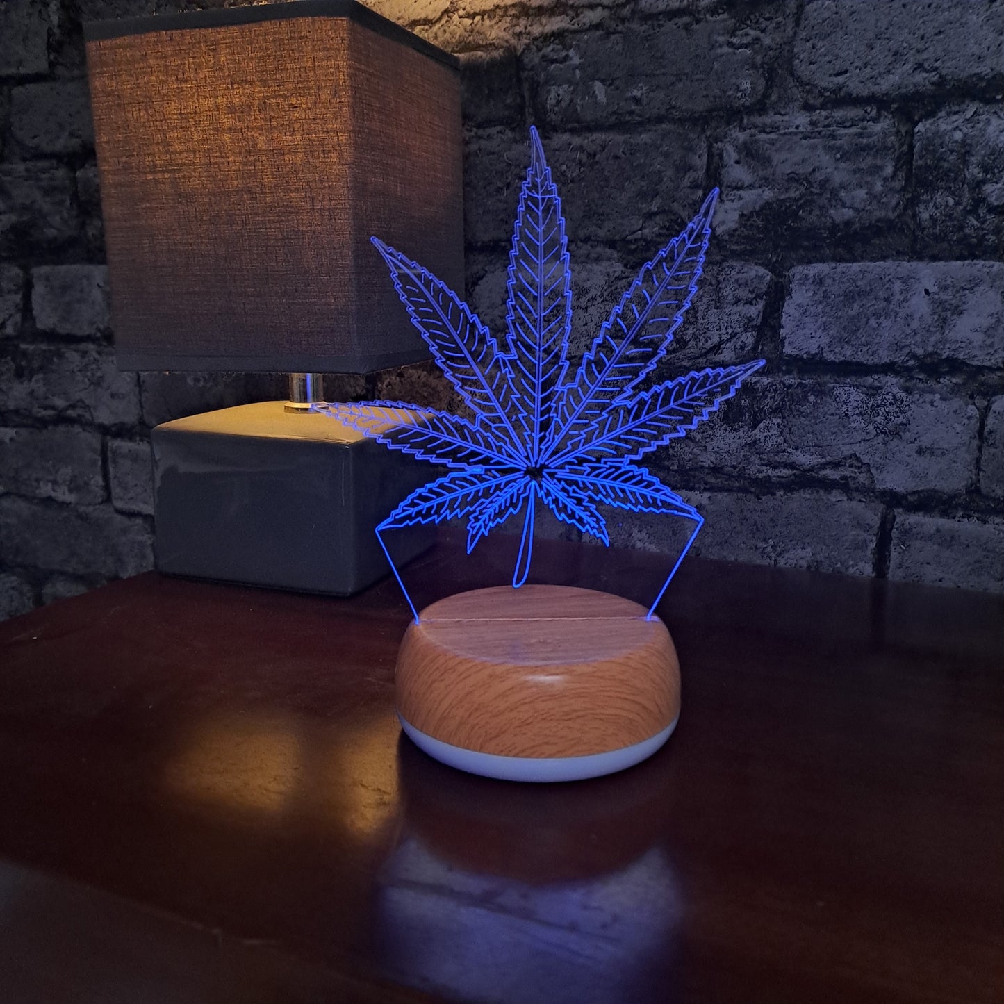 Weed Leaf LED Lamp Night Light