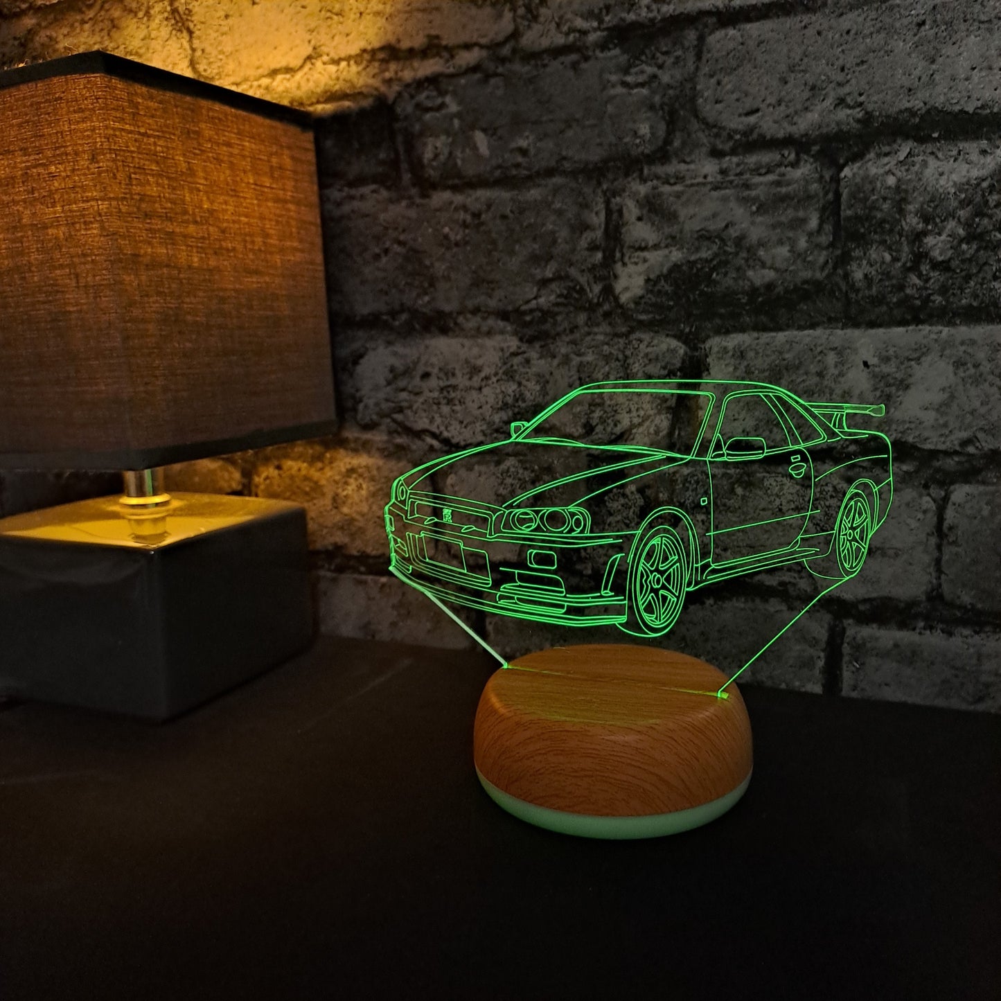 GTR Sports Car LED Lamp Night Light