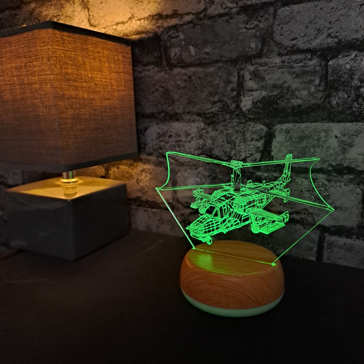 Helicopter LED Lamp Night Light