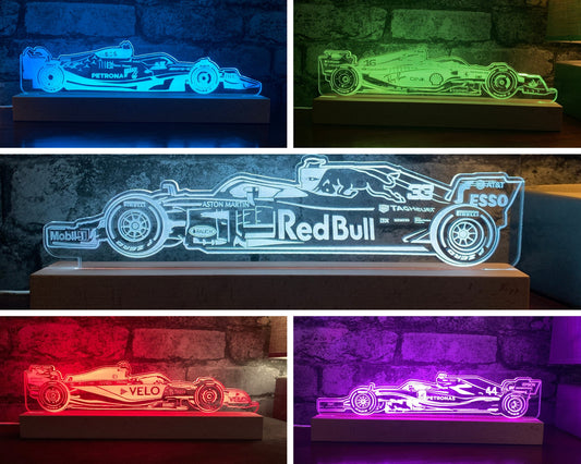 Formula 1 LED Lamp Night Lights