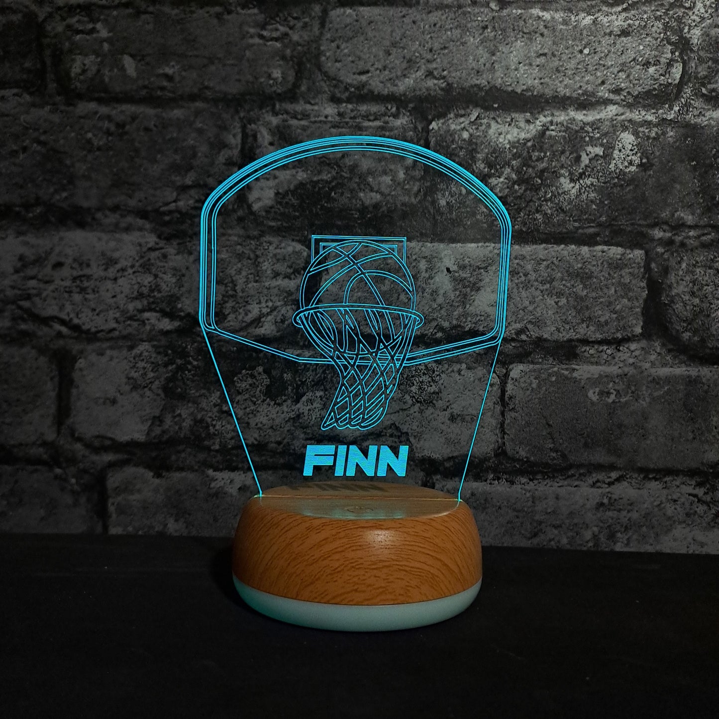 Personalised Basketball LED Lamp Night Light