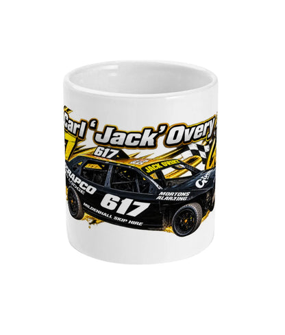 Jack Overy #617 Banger Racing Mug – front view