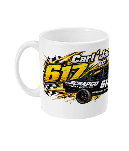 Jack Overy Banger Racing Mug – left view