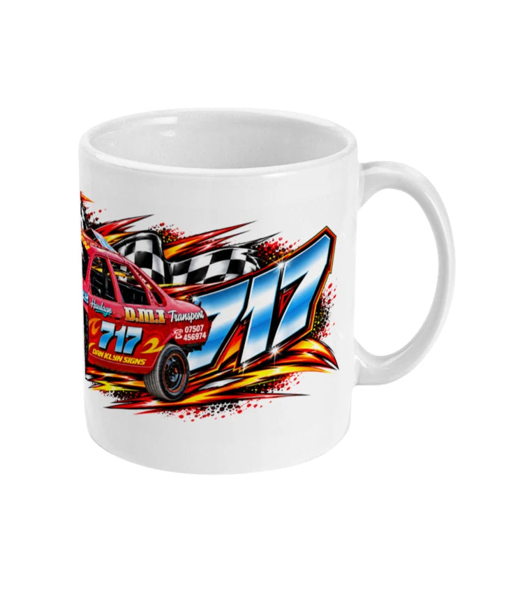 Jack Tuffen #717 Banger Racing Mug – right view