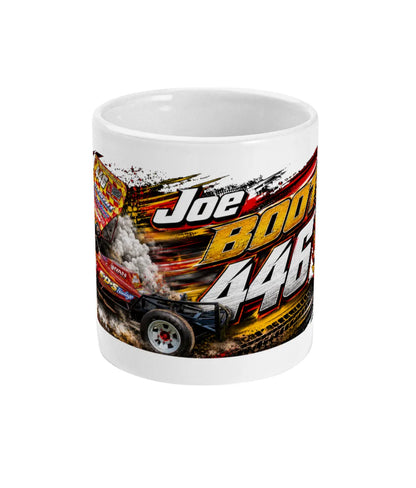Joe Booth #446 BriSCA F1 Stock Car Mug – front view