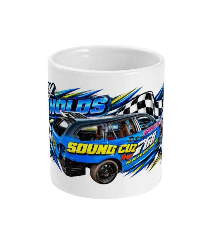 Joey Reynolds #760 Banger Racing Mug – front view