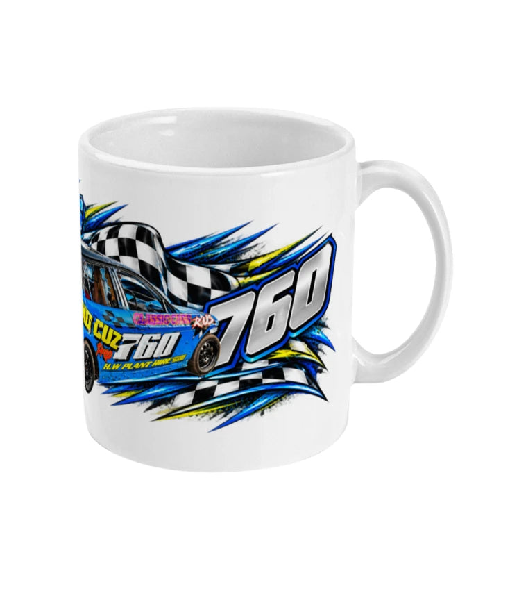 Joey Reynolds #760 Banger Racing Mug – right view