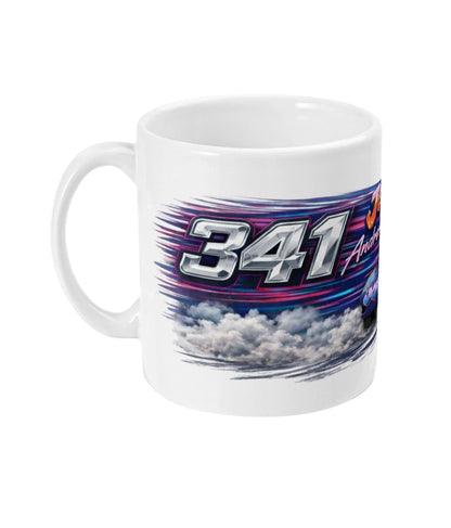 Jonesey Banger Racing Mug – left view
