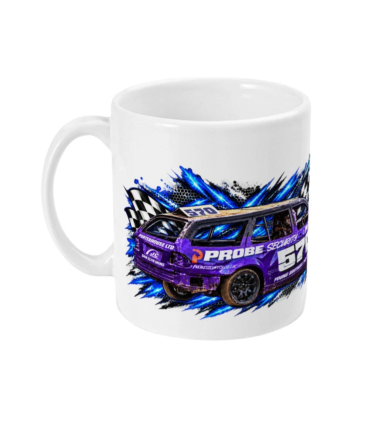 Jordan Dino Cumming #570 Banger Racing Mug – left view