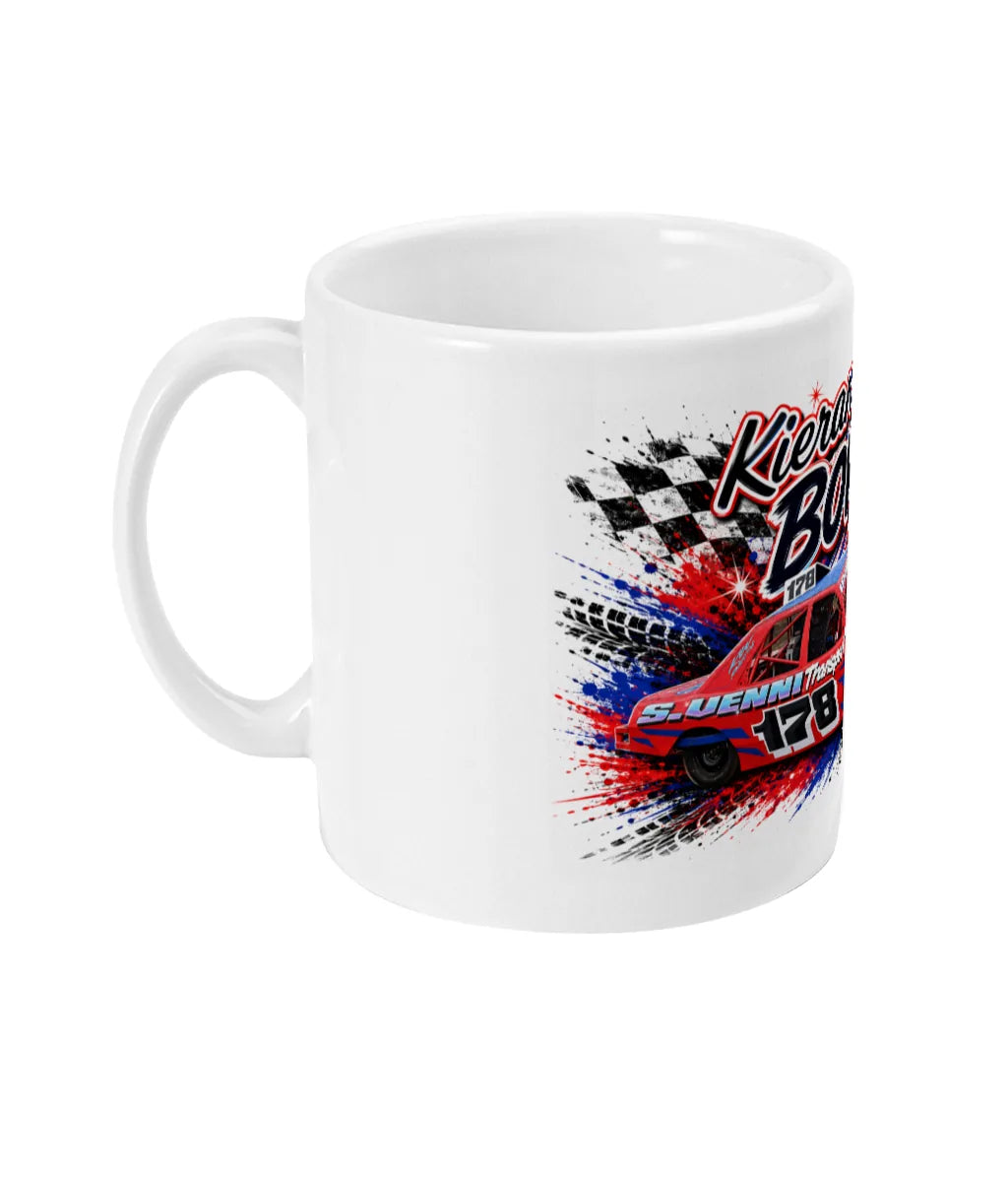 Kieran Bowman #178 2L Saloon Stock Car Mug – left side view