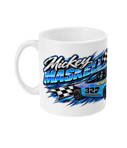 Mickey Maskell #327 Banger Racing Mug – left view