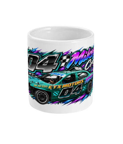 Mikey Croft #04 Banger Racing Mug – front view
