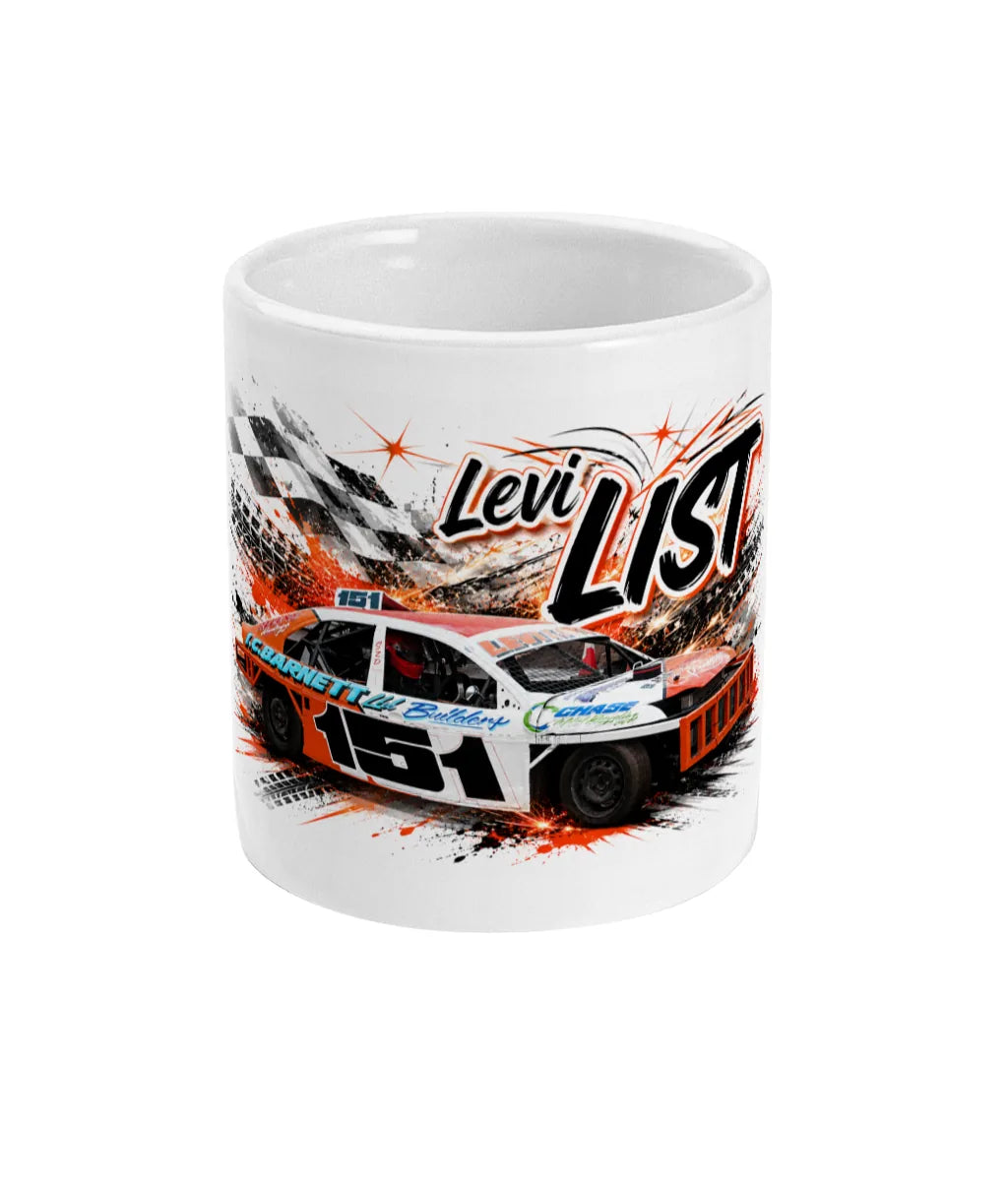 Nathan Roberts #456 Banger Racing Mug – front view