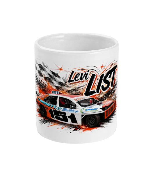Nathan Roberts #456 Banger Racing Mug – front view