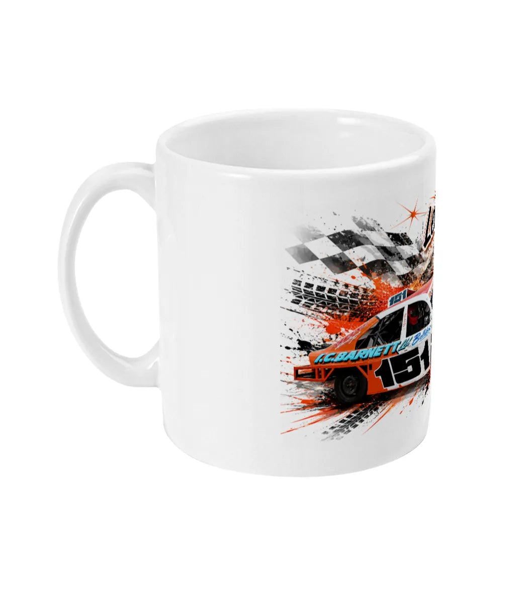 Nathan Roberts #456 Banger Racing Mug – left side view