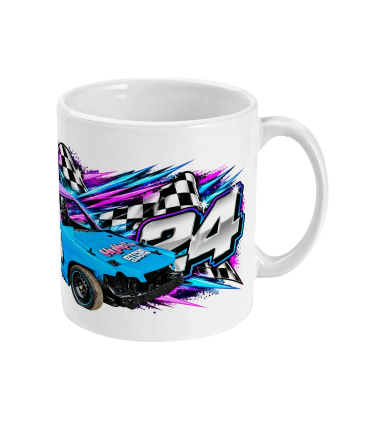 Patrick Hughes #334 Banger Racing Mug – right view