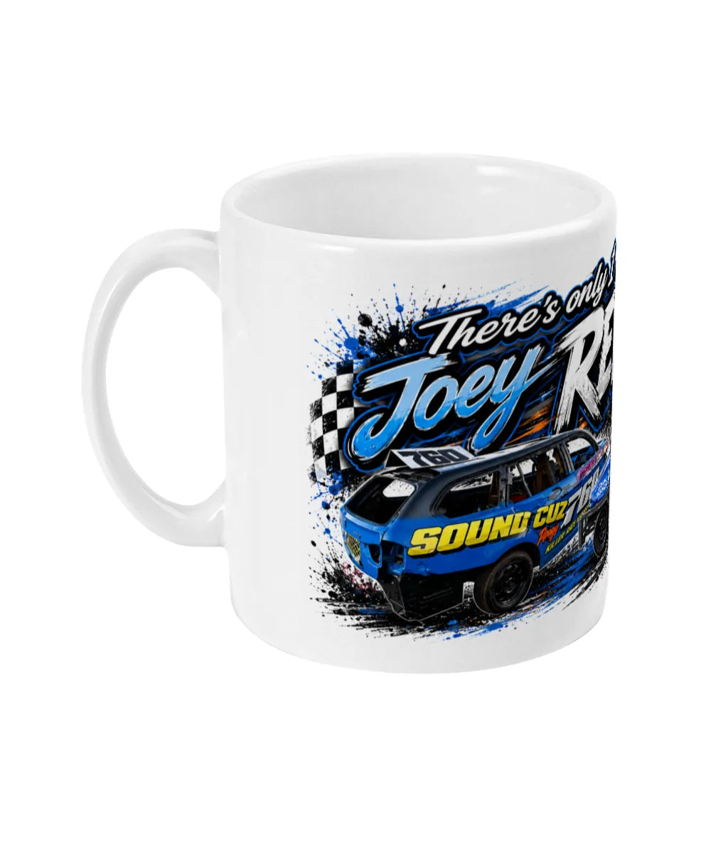 Joey Reynolds #760 2L Saloon Stock Car Mug – design 1 left side view