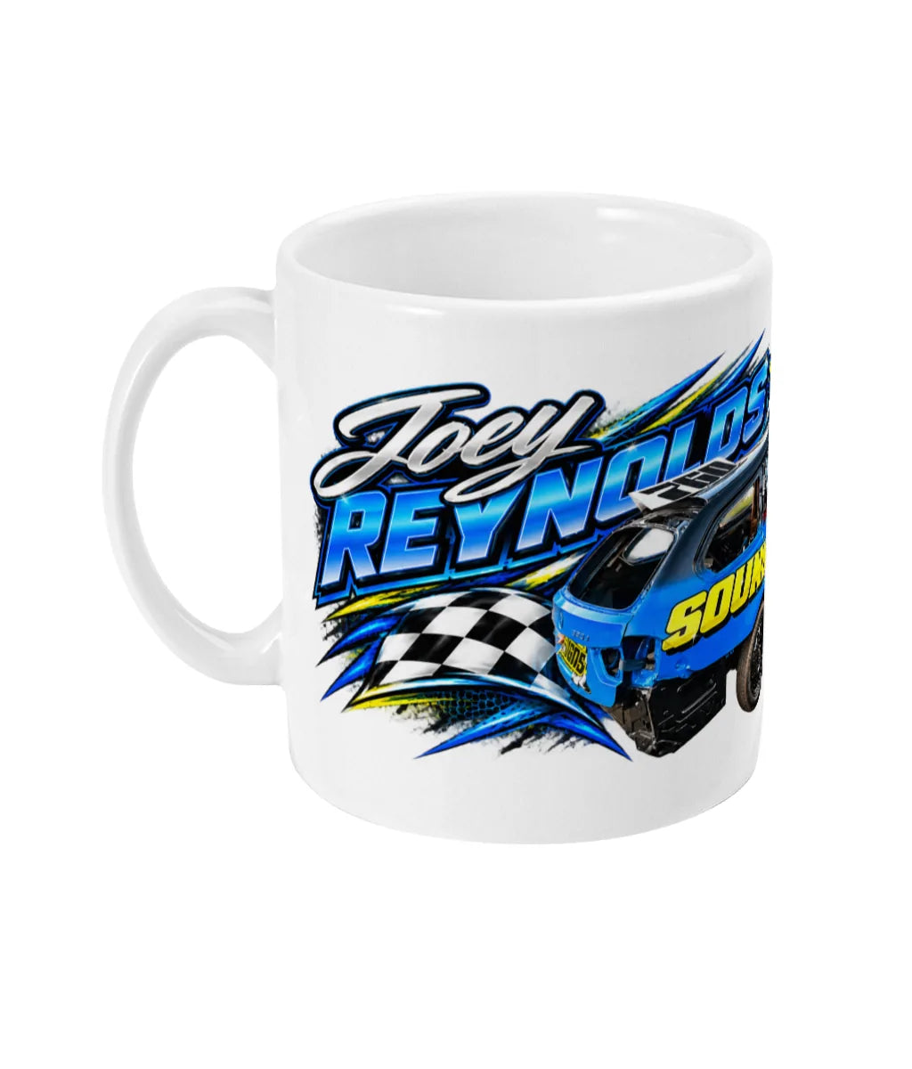Joey Reynolds #760 Banger Racing Mug – design 2 left side view