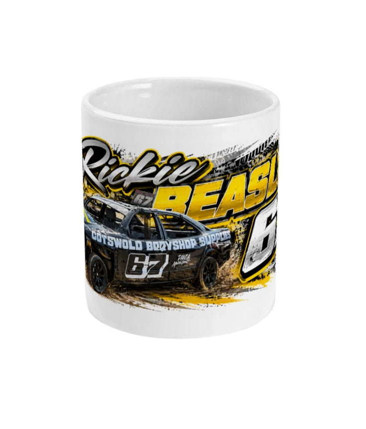 Rickie Beasley #67 Banger Racing Mug – front view