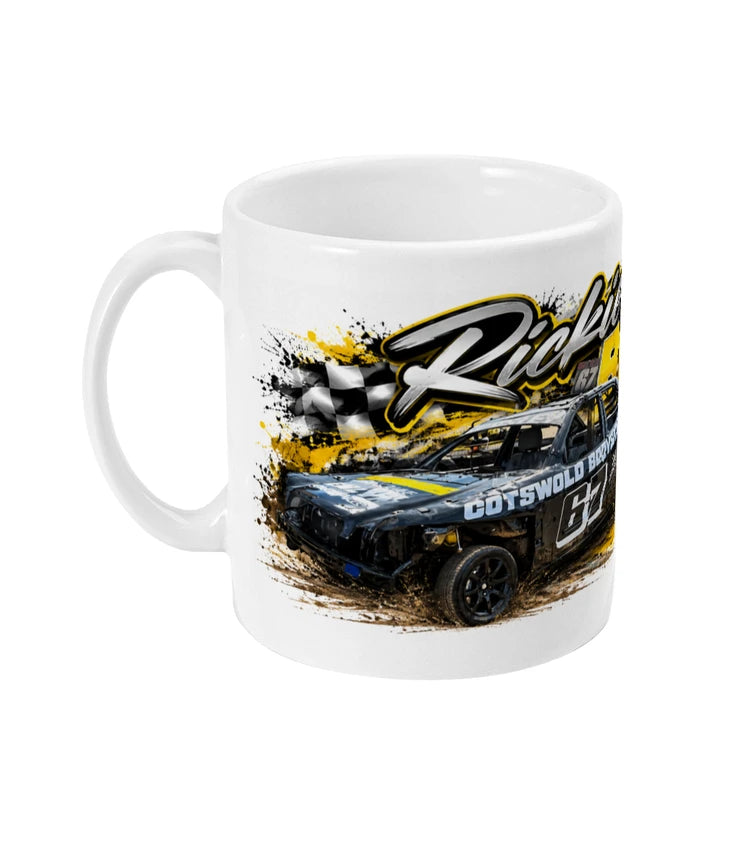 Rickie Beasley #67 Banger Racing Mug – left view