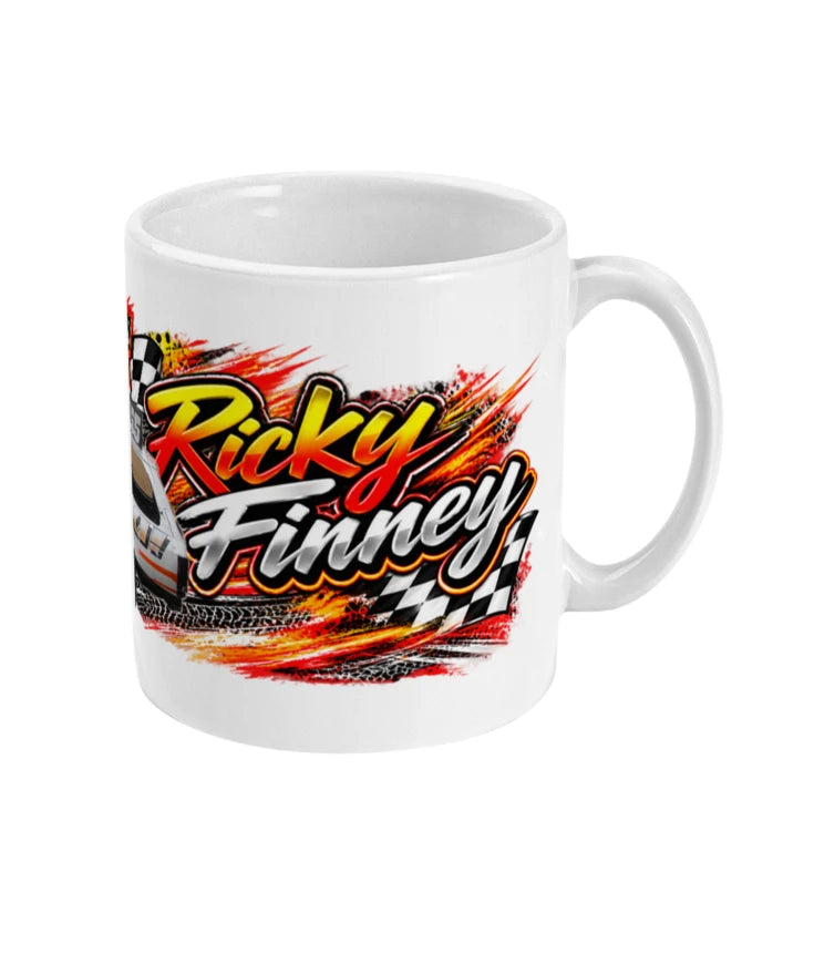 Ricky Finney #455 Banger Racing Mug – right view