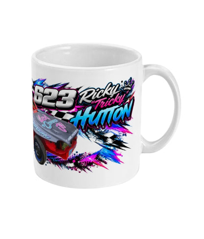 Ricky Tricky Hutton #623 Banger Racing Mug – right view