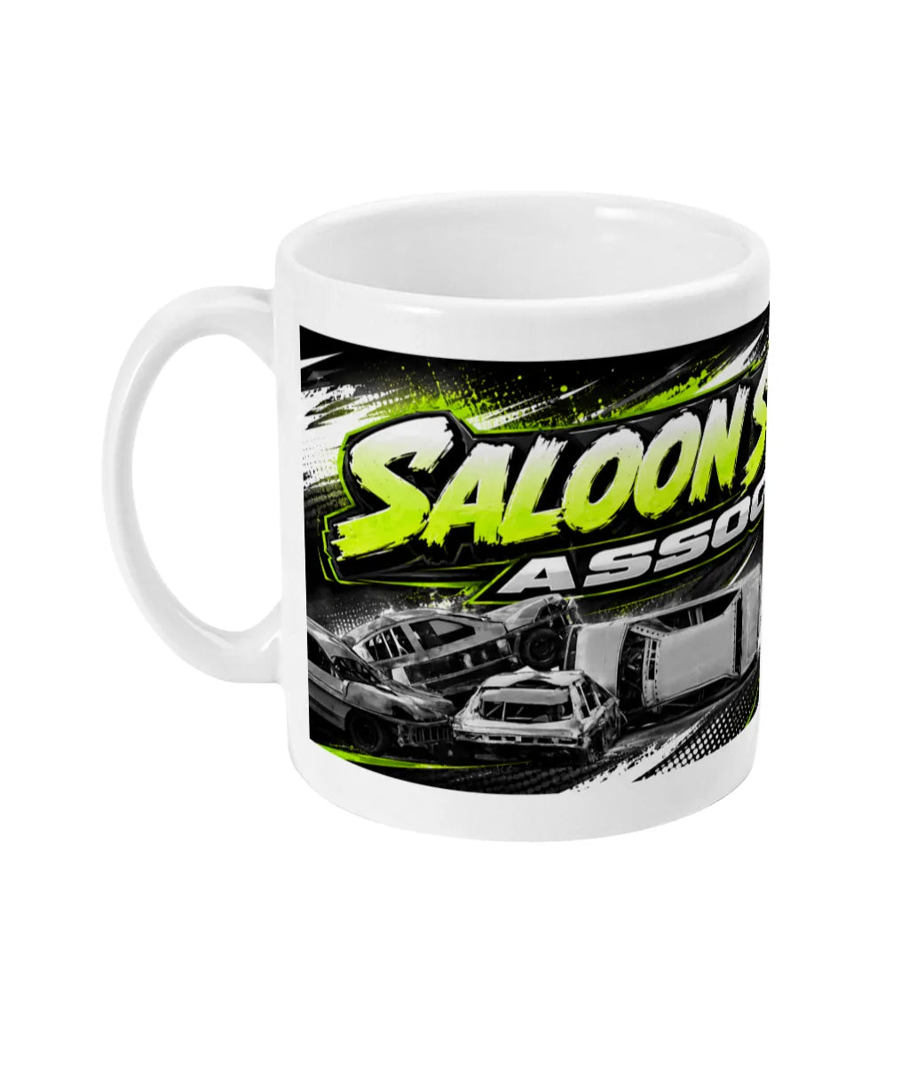 Saloon Stock Car Association Mug – left side view
