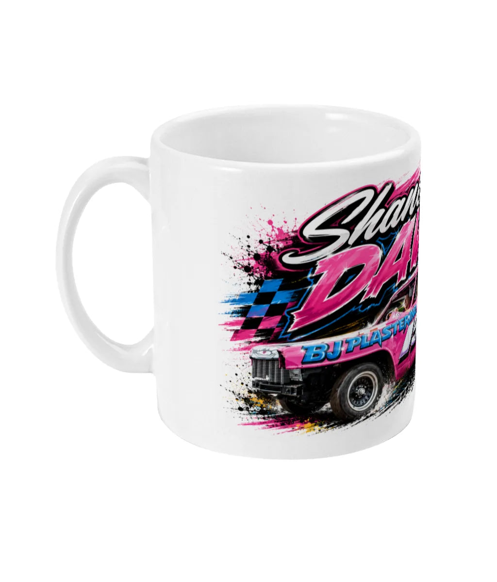 Shane Davies #158 Banger Racing Mug – left side view