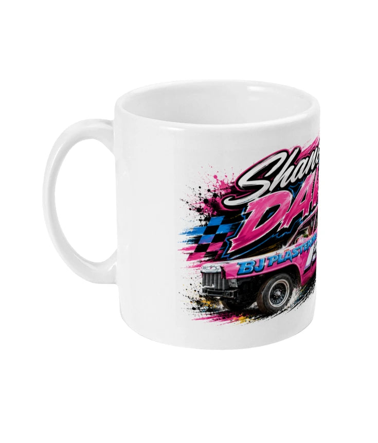 Shane Davies #158 Banger Racing Mug – left view