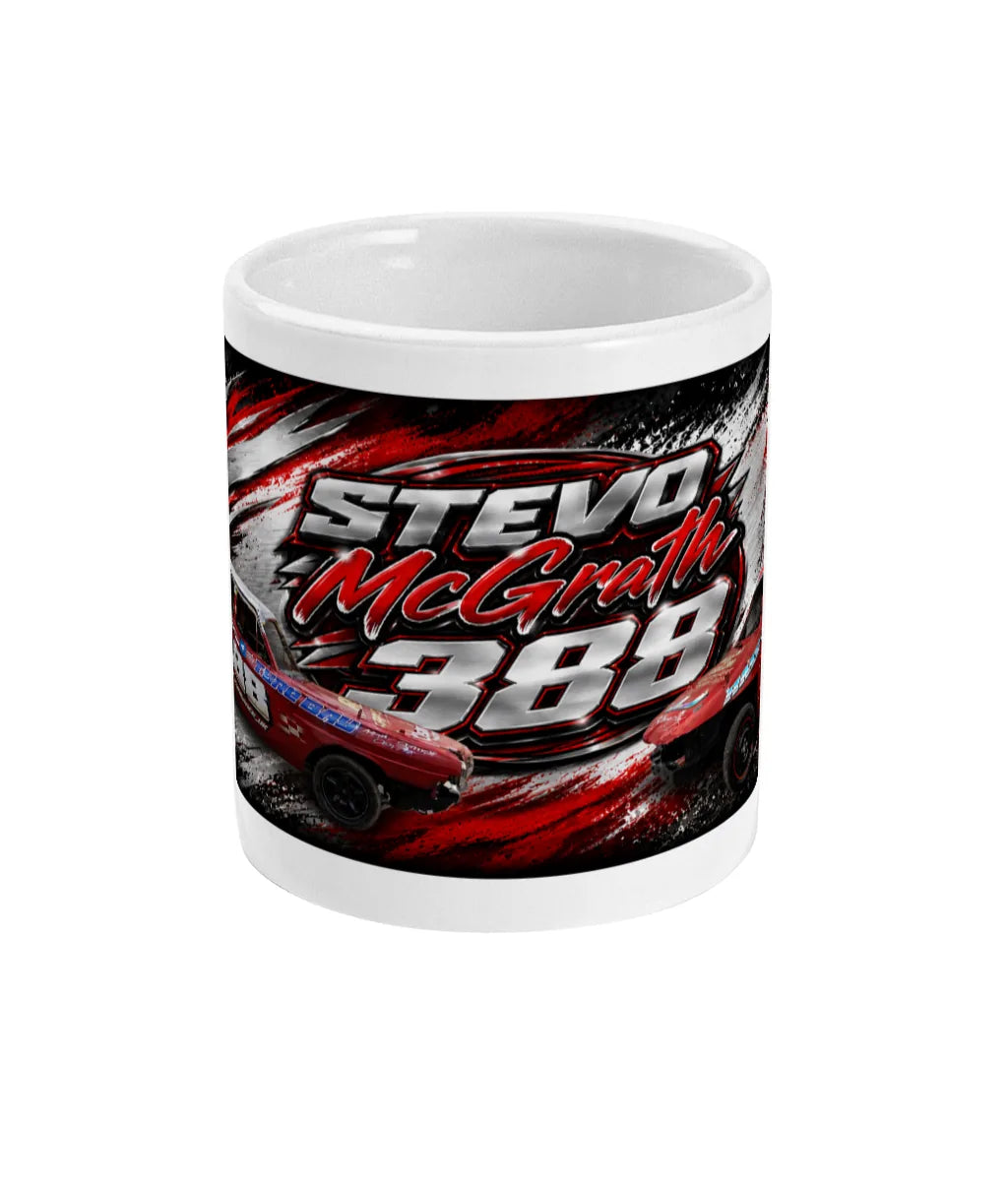 Stevo McGrath #388 Banger Racing Mug – front view