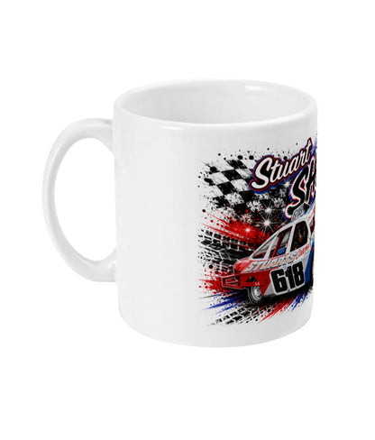 Stuart Shevill Jnr #618 2L Saloon Stock Car Mug – left side view