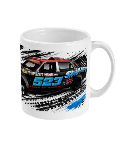 Swampy Banger Racing Mug – right view