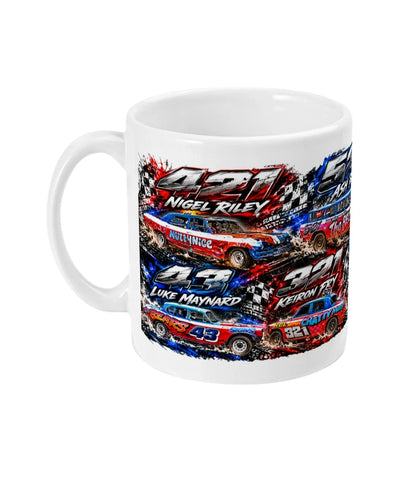 Team Bears Banger Racing Mug – left view