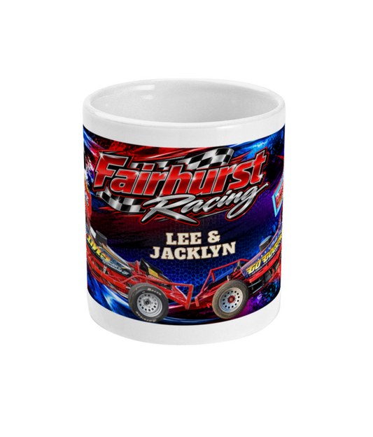 Team Fairhurst Brisca F1 mug – front view