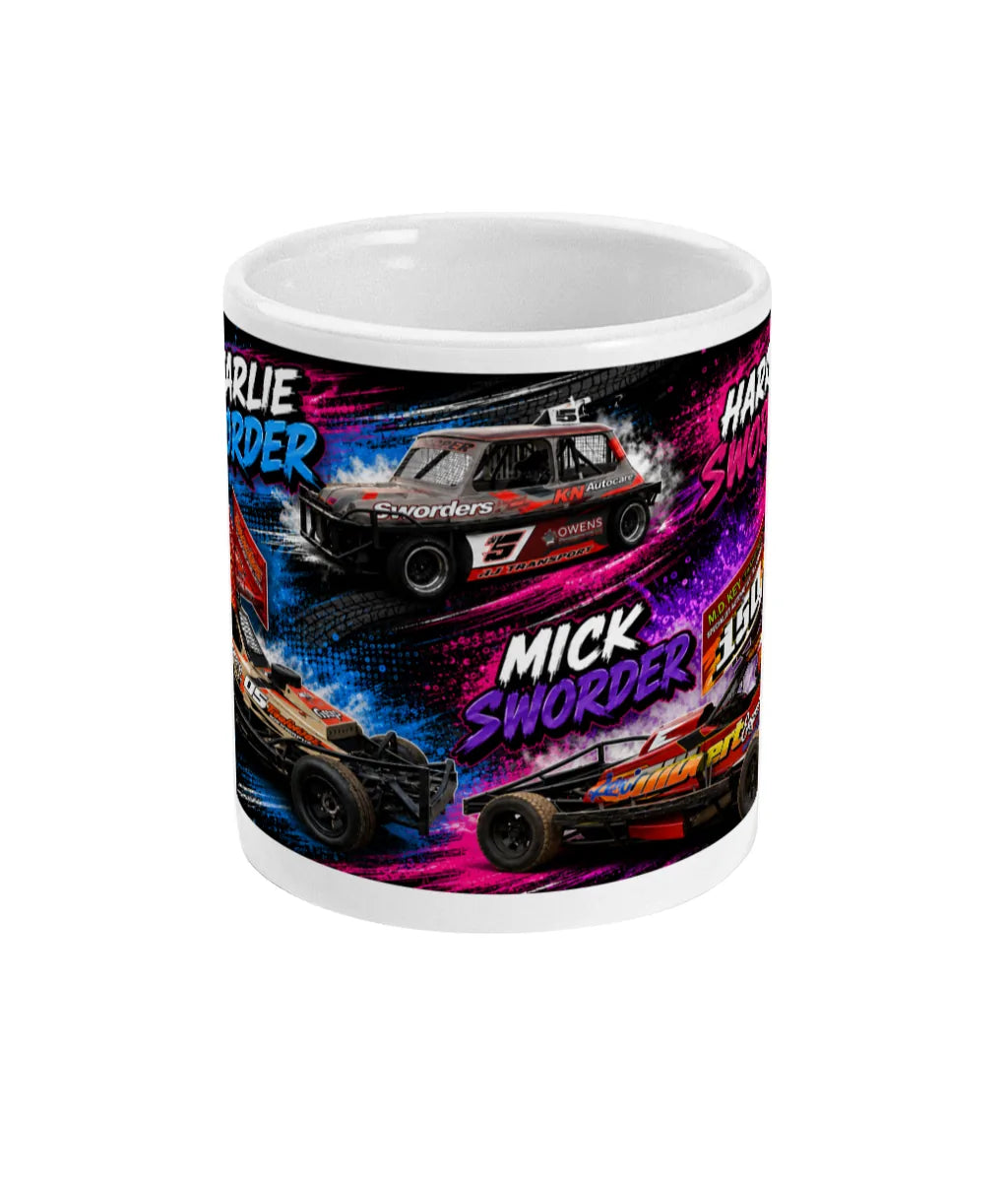 Team Sworder BriSCA F1 Racing Mug – front view