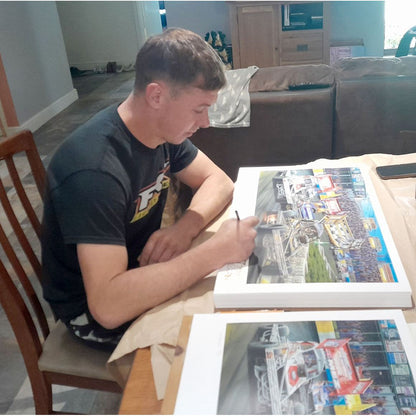 World Championship victory No 5 for Tom Harris (Limited Edition) Print