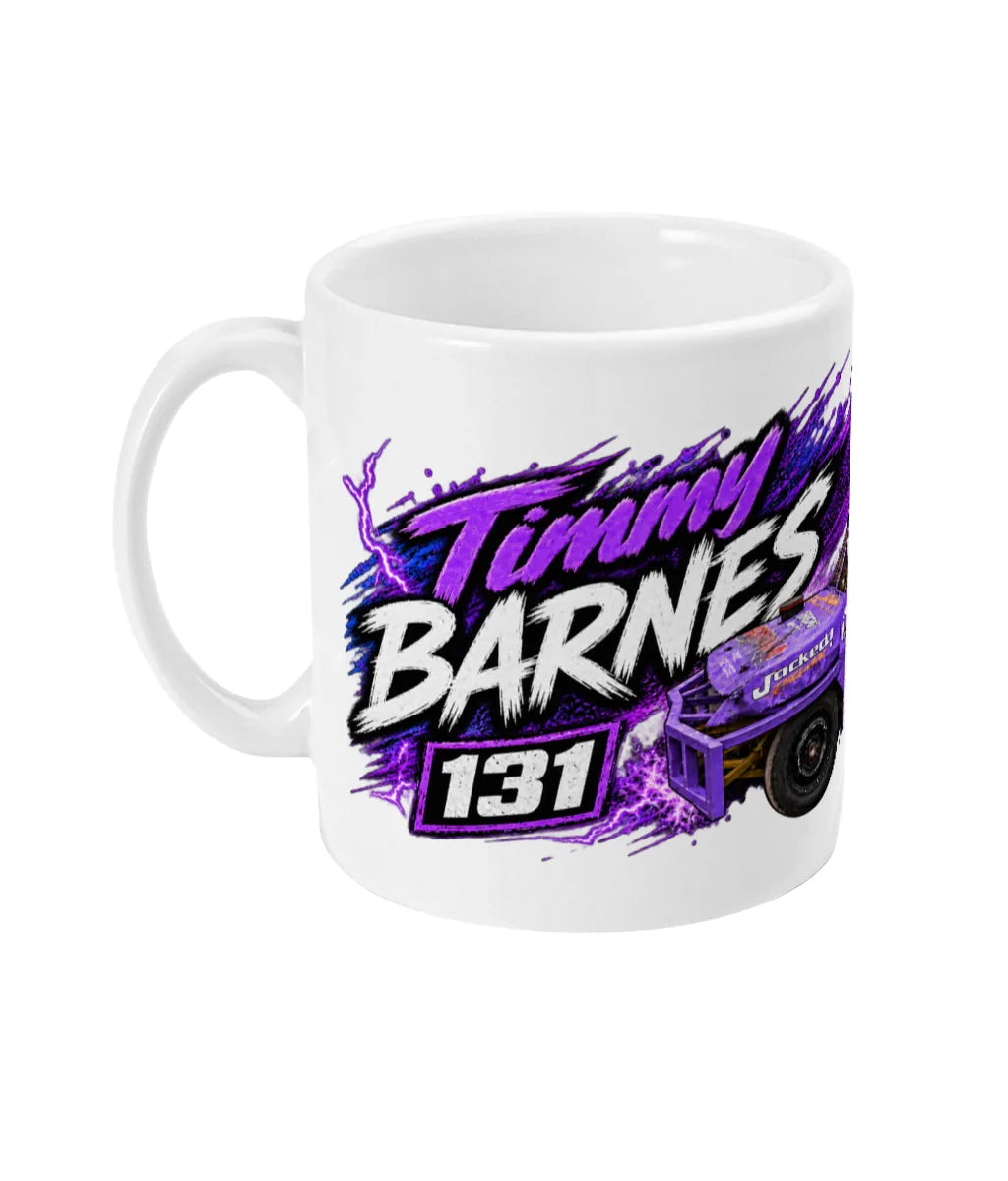 Timmy Barnes #131 2L Saloon Stock Car Mug – left side view