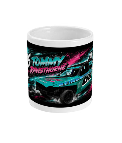 Tommy Rawsthorne #06 Banger Racing Mug – front view