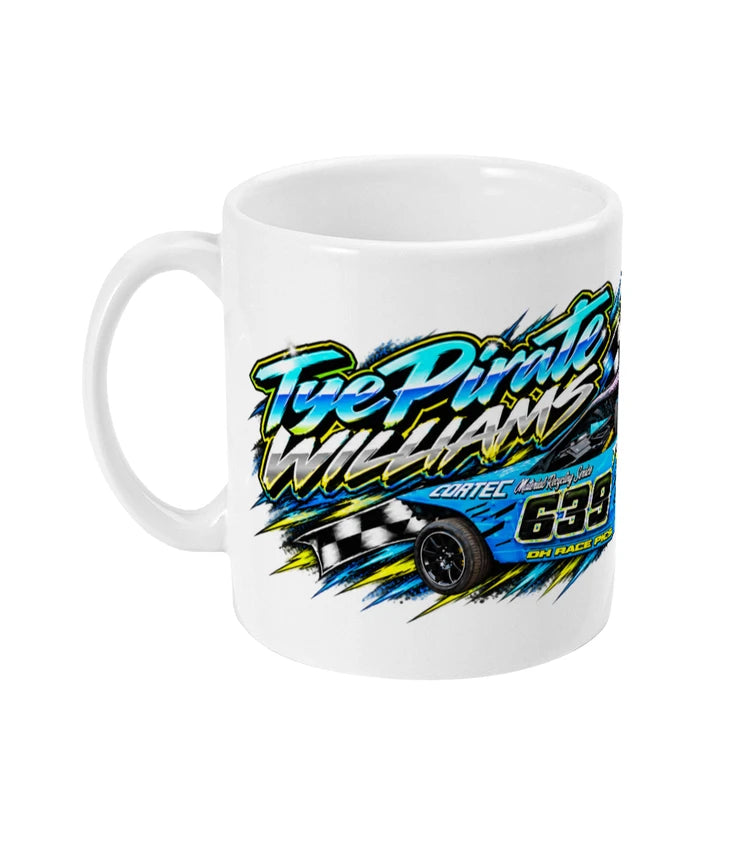 Tye Williams Banger Racing Mug – left view