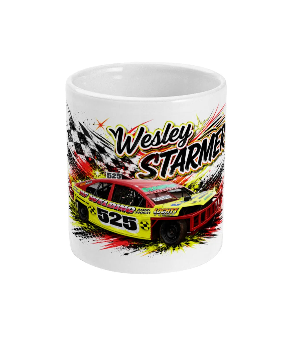 Wesley Starmer #525 2L Saloon Stock Car Mug – front view