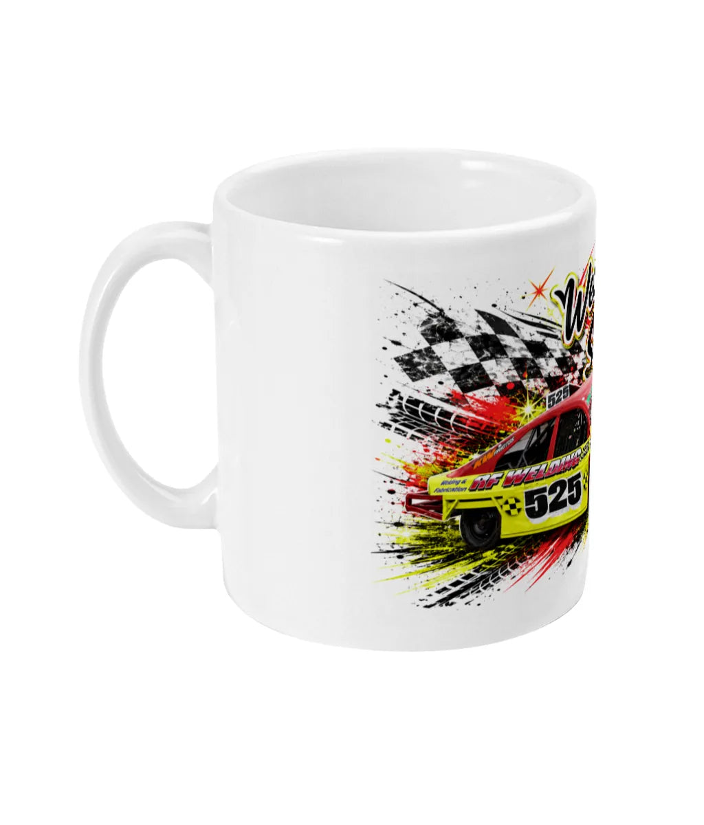 Wesley Starmer #525 2L Saloon Stock Car Mug – left side view