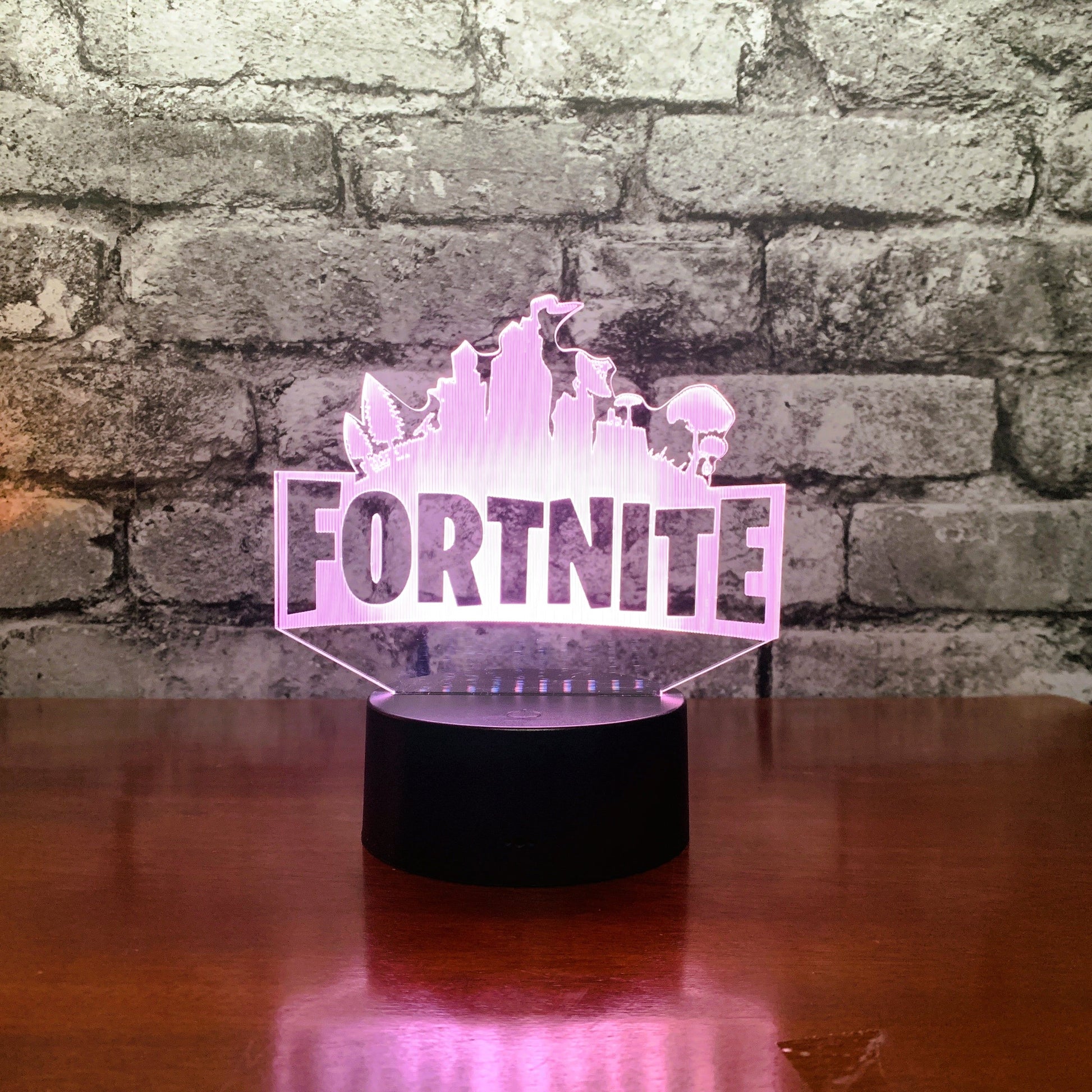 Fortnite Gaming Night Light - Night Light - Stock Car & Banger Toy Tracks